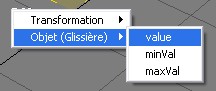 glissière value