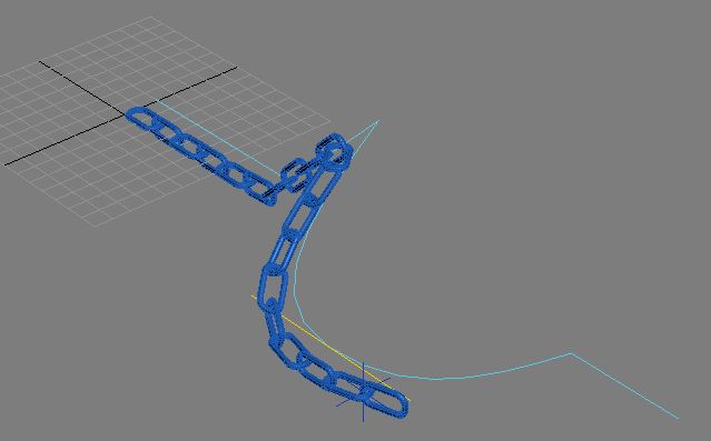 Chaine 3ds max spline IK solver