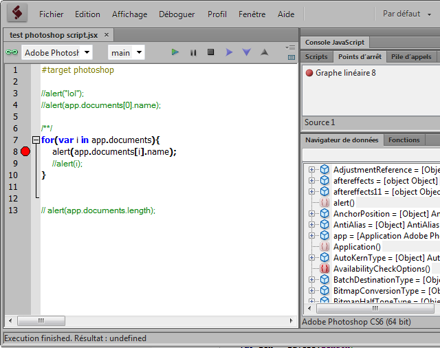 Adobe ExtendScript Toolkit CS6