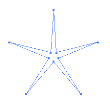 Taille des branches d'une étoile