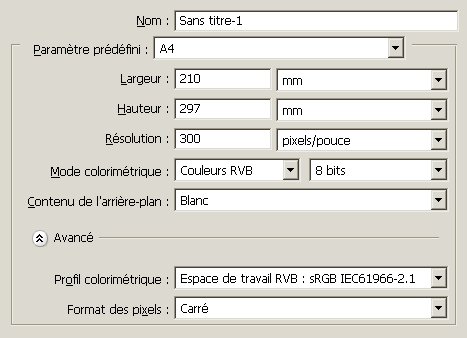 nouveau photoshop