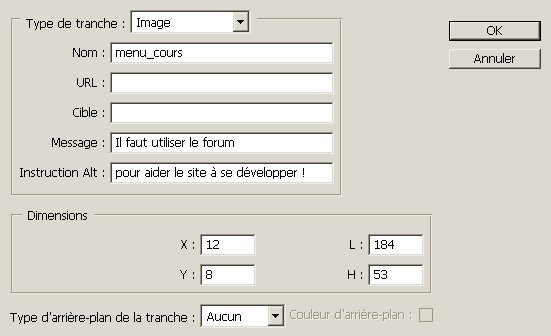 options de tranche