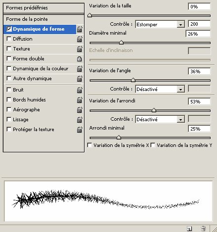 reglages outils photoshop