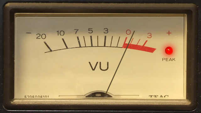 VU Volume Meter