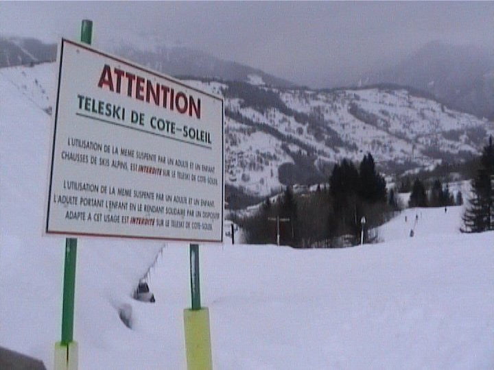 montagne piste ski valmorel