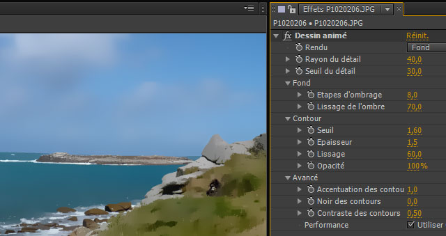 Effet dessin animé dans After Effects CS6